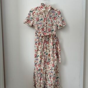 Sezane Multicolor Floral Maxi Dress